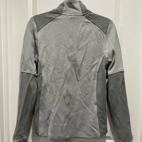 Smartwool Gray 1/2 Zip Long Sleeve Merino Wool Size Medium - Picture 4 of 5